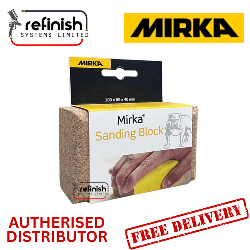 Mirka cork sanding block 100 - block, x