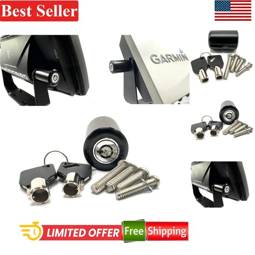 Aluminum fish finder lock - fish,