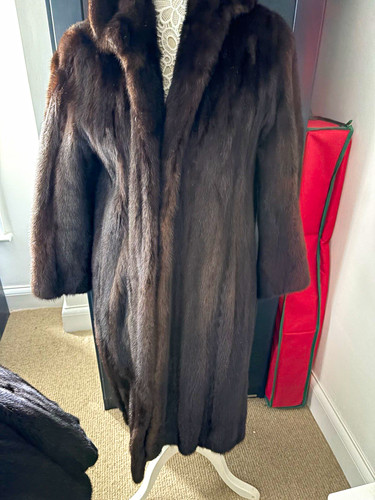Mink fur coat vintage circa - coat,vintage,