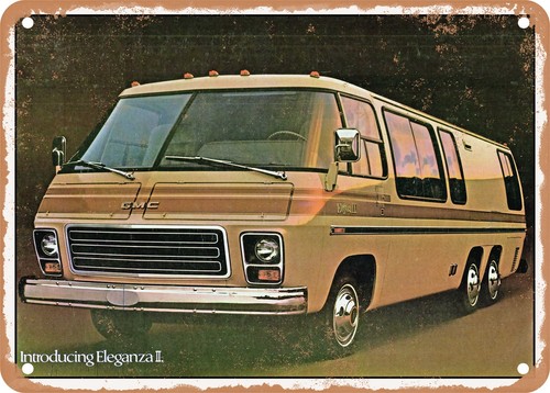 Metal sign 1976 - sign, gmc