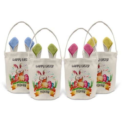 Personalised easter egg basket - personalised,