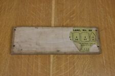 Stanley 55 Combination Plane: Spare Cutter Box No. 3 (no lid, tatty)