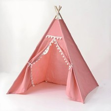 NEW 110CM Canvas Kids Teepee
