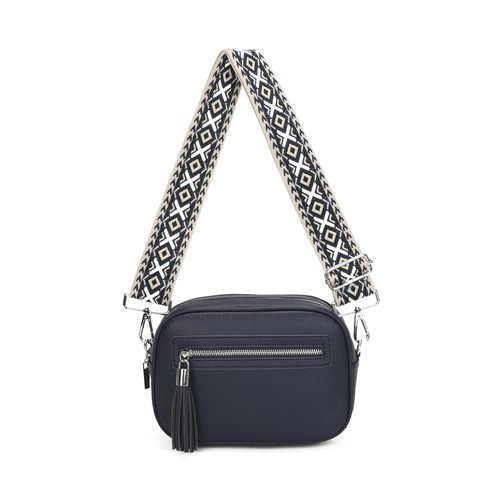 Ladies double zip - zip, crossbody