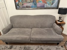 Sofa.com 3 Seat Sofa - Snowdrop in Grey Chinchilla Fabric