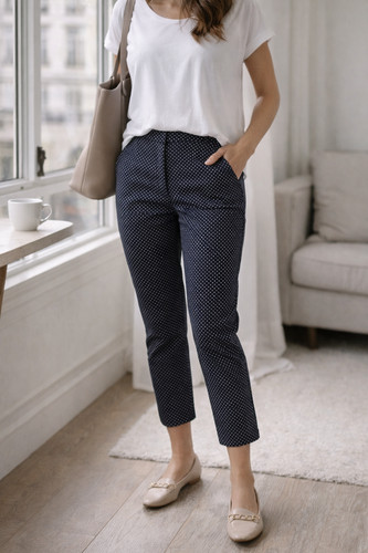 Slim cropped chino pants - slim,