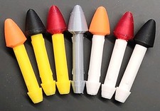 7 X Dinky 100 FAB 1 Missile