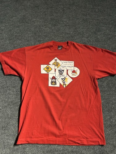 Vintage cub scouts camp norse - vintage,