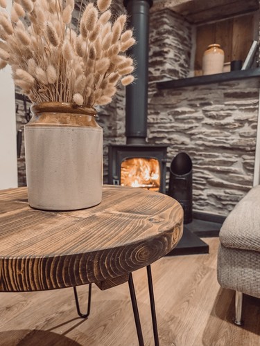 Dalva round coffee - coffee, table
