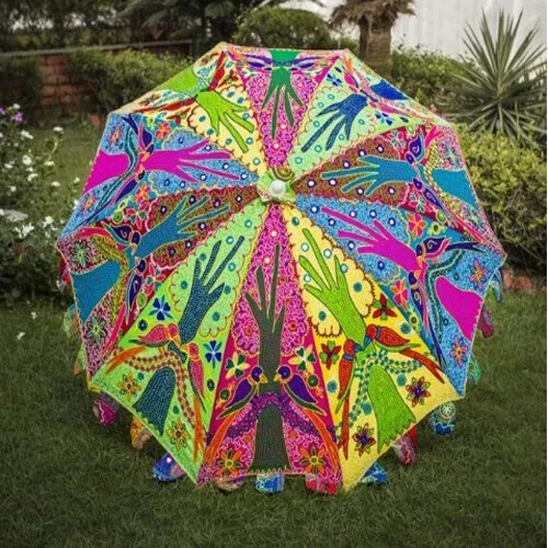 Hippie garden parasol - garden,