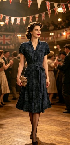 Vintage 1940s 1950s style