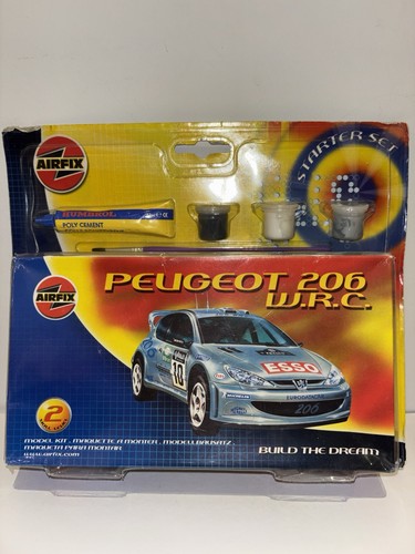 Airfix peugeot 206 wrc rally - airfix,