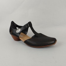 Rieker Shoes Womens 6.5 Black