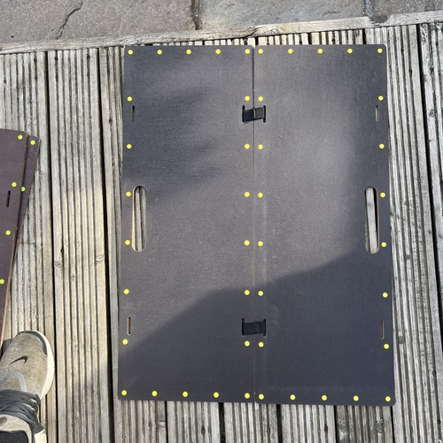 Folding loft crawling board - folding,