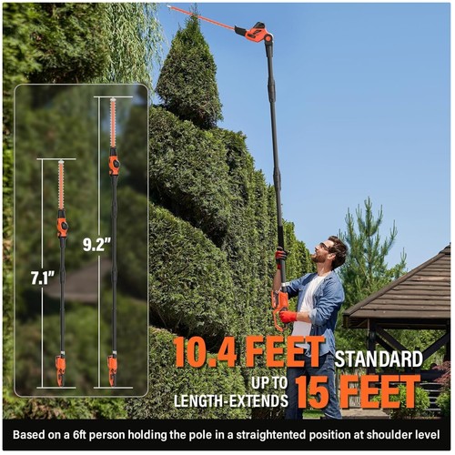 Powerful 1500 rpm hedge - powerful,