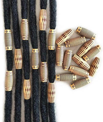 60pcs dreadlocks wood like - dreadlocks, wood-like