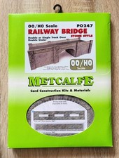 Metcalfe Models Railway Bridge Stone Style Kit OO/HO Scale PO247