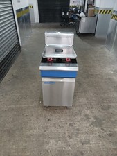 Blue seal double baskets gas - blue,