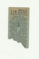 Bus/ Tram ticket; Isle of Thanet Electric Tramways Co.