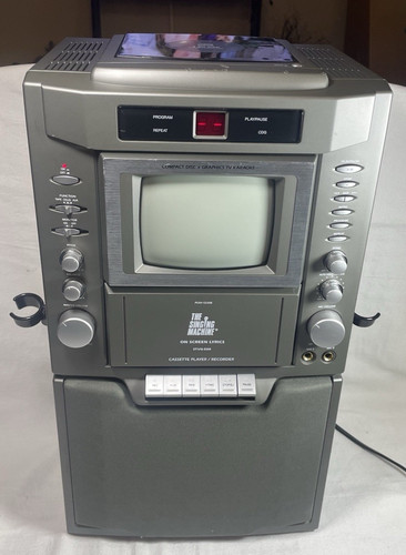 Vintage singing machine - singing,