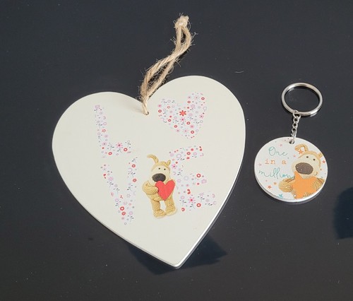 Boofle teddy dog love heart - love,