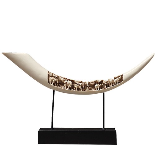 Bookshelf statue elephant - statue,