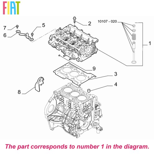 Genuine fiat cylinder - genuine,