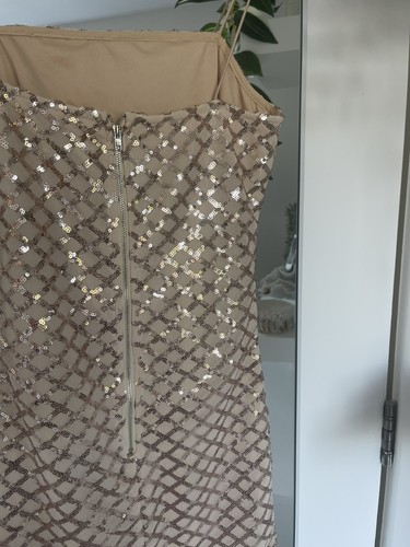 Plt sequinned mini dress size - plt,