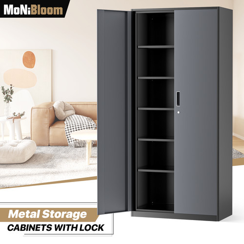 Large metal storage cabinet - metal,