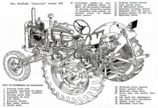 Technical Line Drawing Cutaway