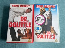 Dr Dolittle   1 and 2 - Eddie Murphy VHS Films