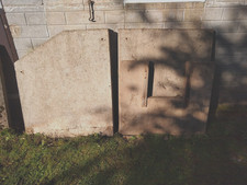 Concrete coal bunker parts - concrete,