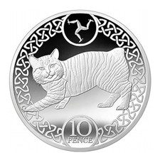 2020 Isle of Man Manx Cat 10p