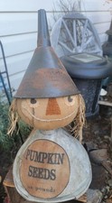 Primitive Scarecrow on Old