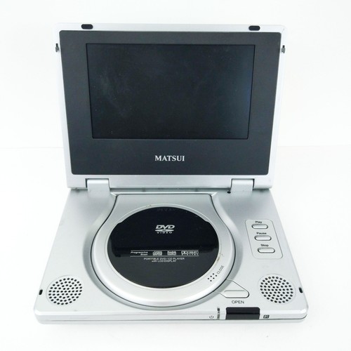 Matsui silver portable dvd - portable,
