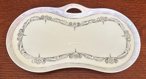 French porcelain trinket dish - porcelain,