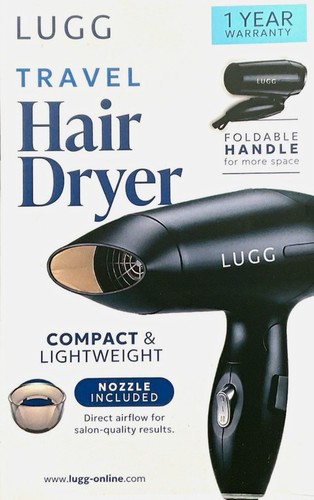Lugg travel hair dryer 1000w - dryer,
