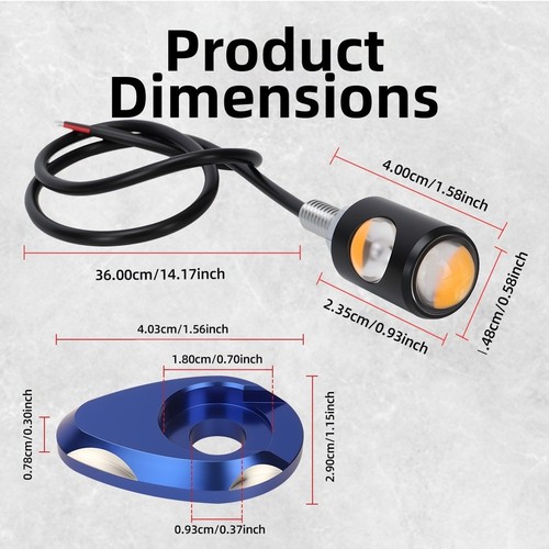 2pcs motorcycle turn - motorcycle, signal