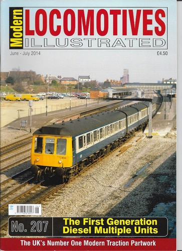 Modern locomotives illustrated - locomotives,