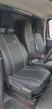 TAILORED FRONT SEAT COVERS FOR NISSAN INTERSTAR 2022 - 2024 ART. LEATHER