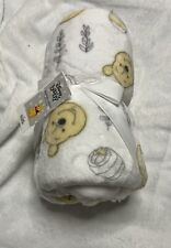 Disney Winnie The Pooh Blanket New Born Baby Sherpa Fleece Throw 70 X 100 CM New