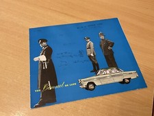 1957 FORD CONSUL FOLD OUT SALES BROCHURE