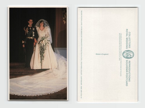 Postcard prince charles and - -,