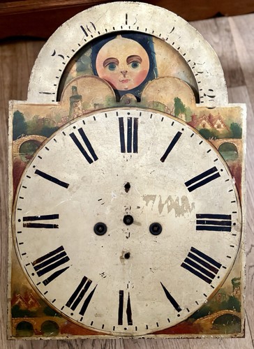 Antique moon dial - moon, grandfather