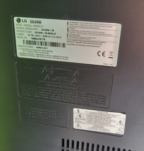 32ld490 32in lcd flat - 32ld490-zb,