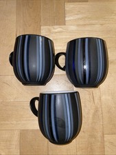 Set of 3 Denby Jet Black