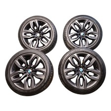BMW X5 20" Alloy Wheels Y Spoke Style 337 + Dunlop Run Flat Tyres 6788027