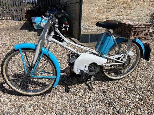 1960 vintage moped auto - 1960,