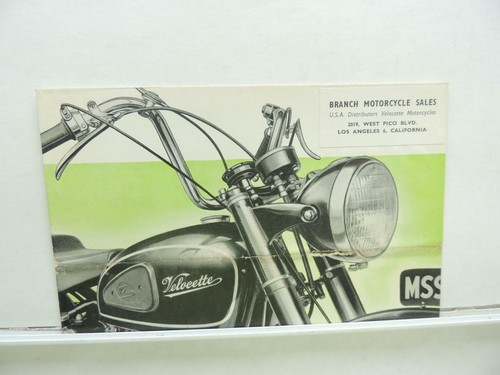 Vintage velocette mac - mac, mss