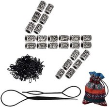 24Pcs Viking Beard Beads for